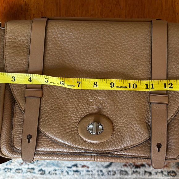 Coach Tan Leather Crossbody Bag - Picture 9 of 9